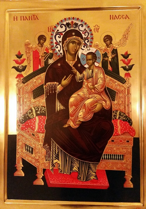 Икона Божией Матери "Всецарица"